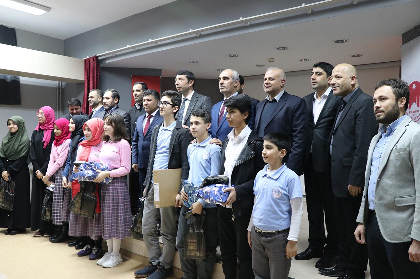 Kur’an Nesli Platformu Meal Sınavı ödülleri verildi